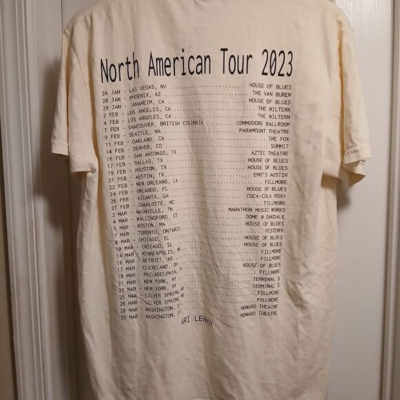 Ari LENNOX Graphic T-Shirt with Artistic Print SZ.M - Picture 4 of 5